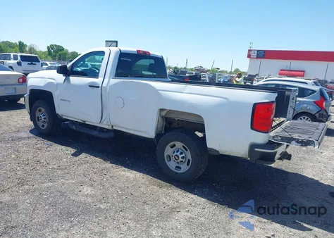 2015 Chevrolet Silverado 2500Hd Wt из США, поврежденный, VIN 1GC0CUEG4FZ524843